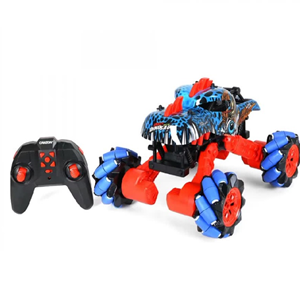 ماشین کنترلی Drifting Beast طرح دایناسور آبی و قرمز مقیاس 1:16_اسباب بازی